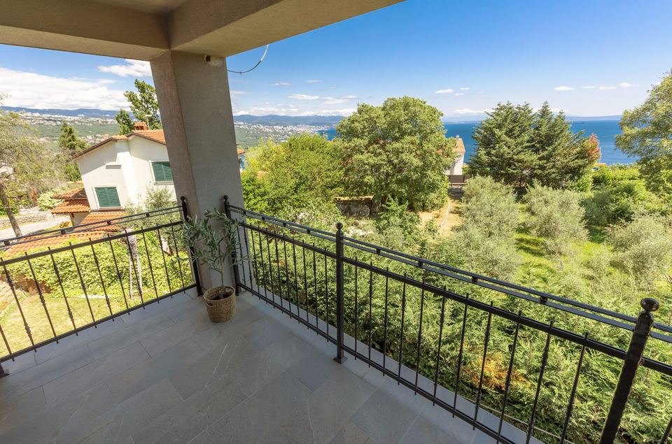 Covered balcony